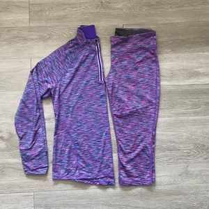 WOMENS ACTIVE SUIT - space-dyed Top & Bottom